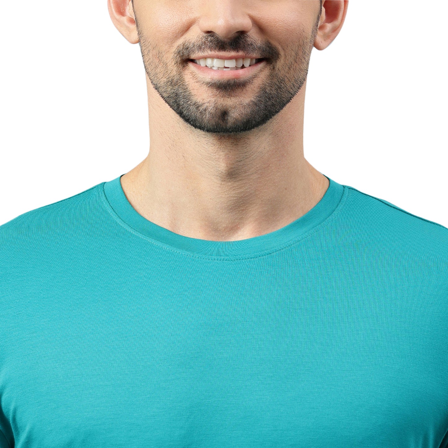Be Simple's Supima Full Sleeves T-Shirt : Teal