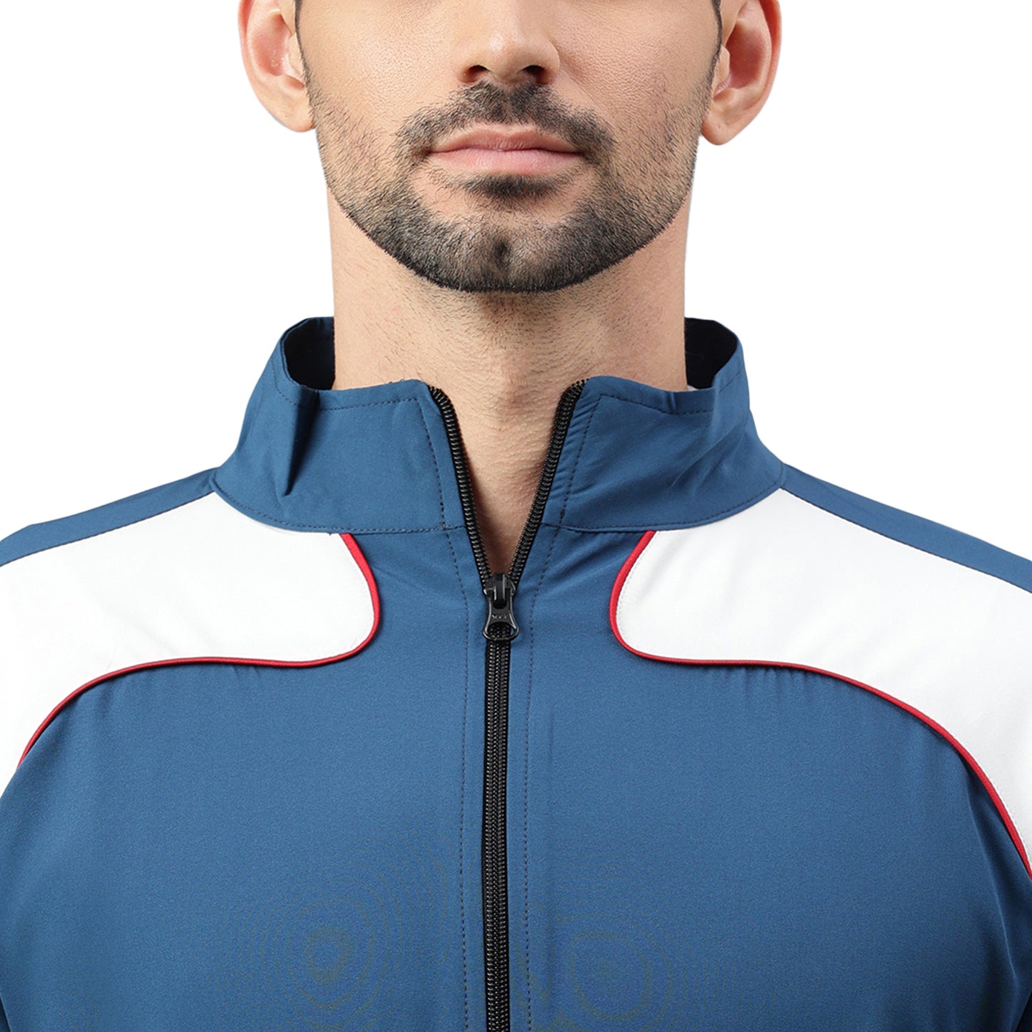 Men Tracksuit - Teal/White