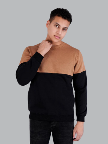 Men Solid Sweatshirts - Royal Collection