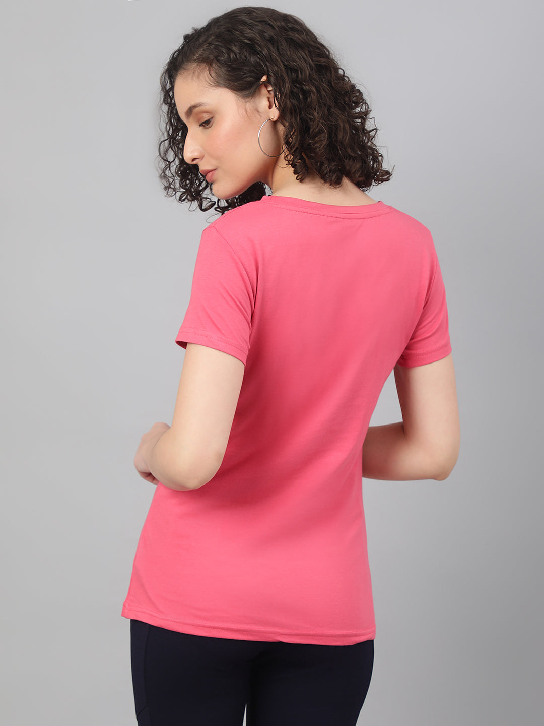 Supima Half Sleeves : Rose