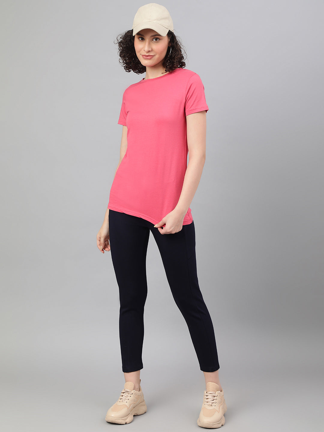 Supima Half Sleeves : Rose