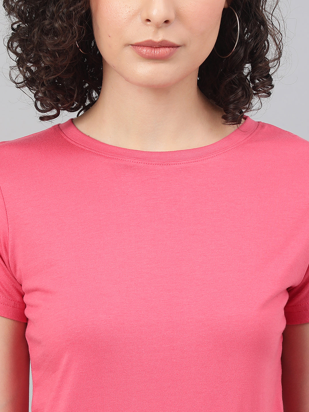 Supima Half Sleeves : Rose