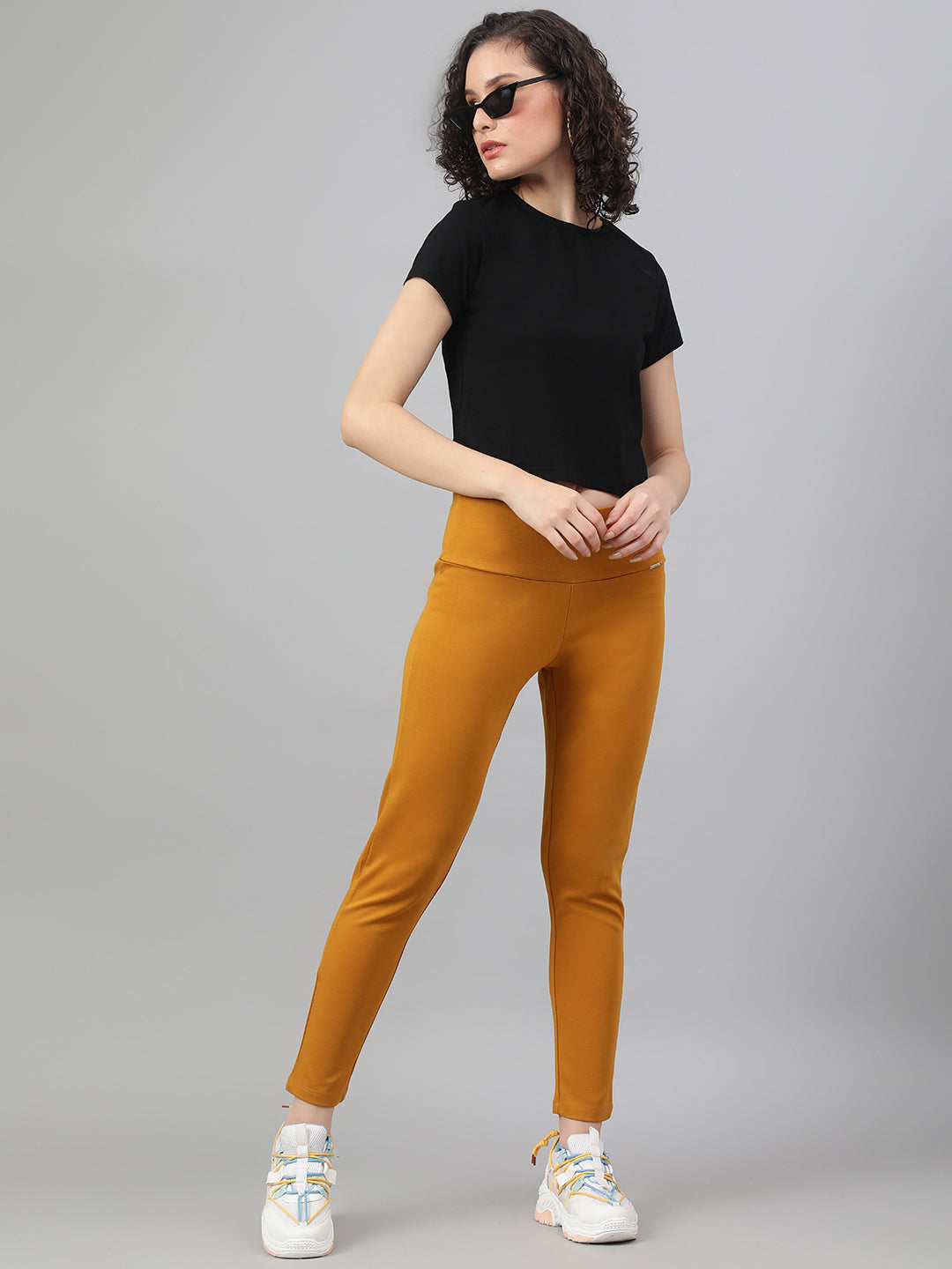 Supima Cotton Black T-shirts for women - BeSimple