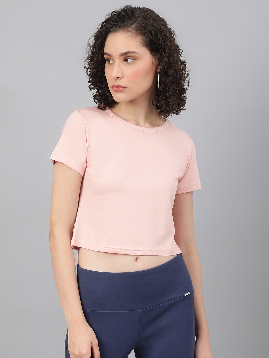Supima Cotton Pink Color T-shirts for women - BeSimple