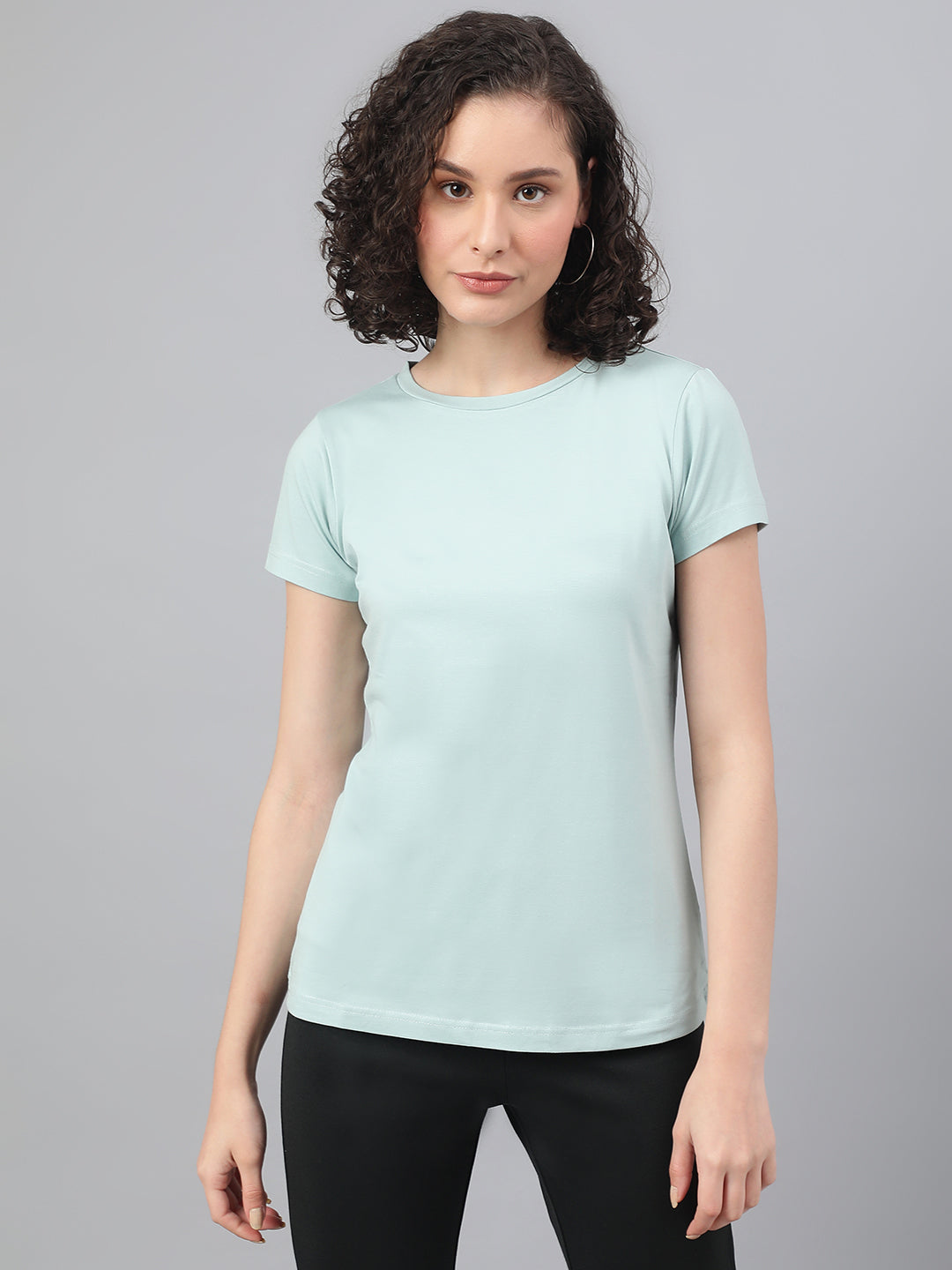 Supima Cotton Aqua T-shirts for women - BeSimple