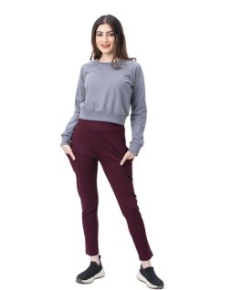 Everyday Jeggings : Burgundy