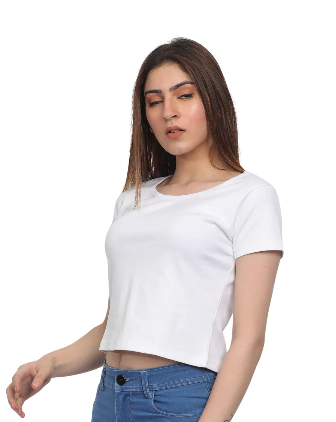 Cotton Crop Women's T-Shirt : White