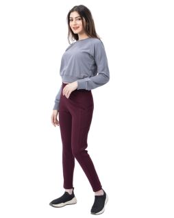 Everyday Jeggings : Burgundy