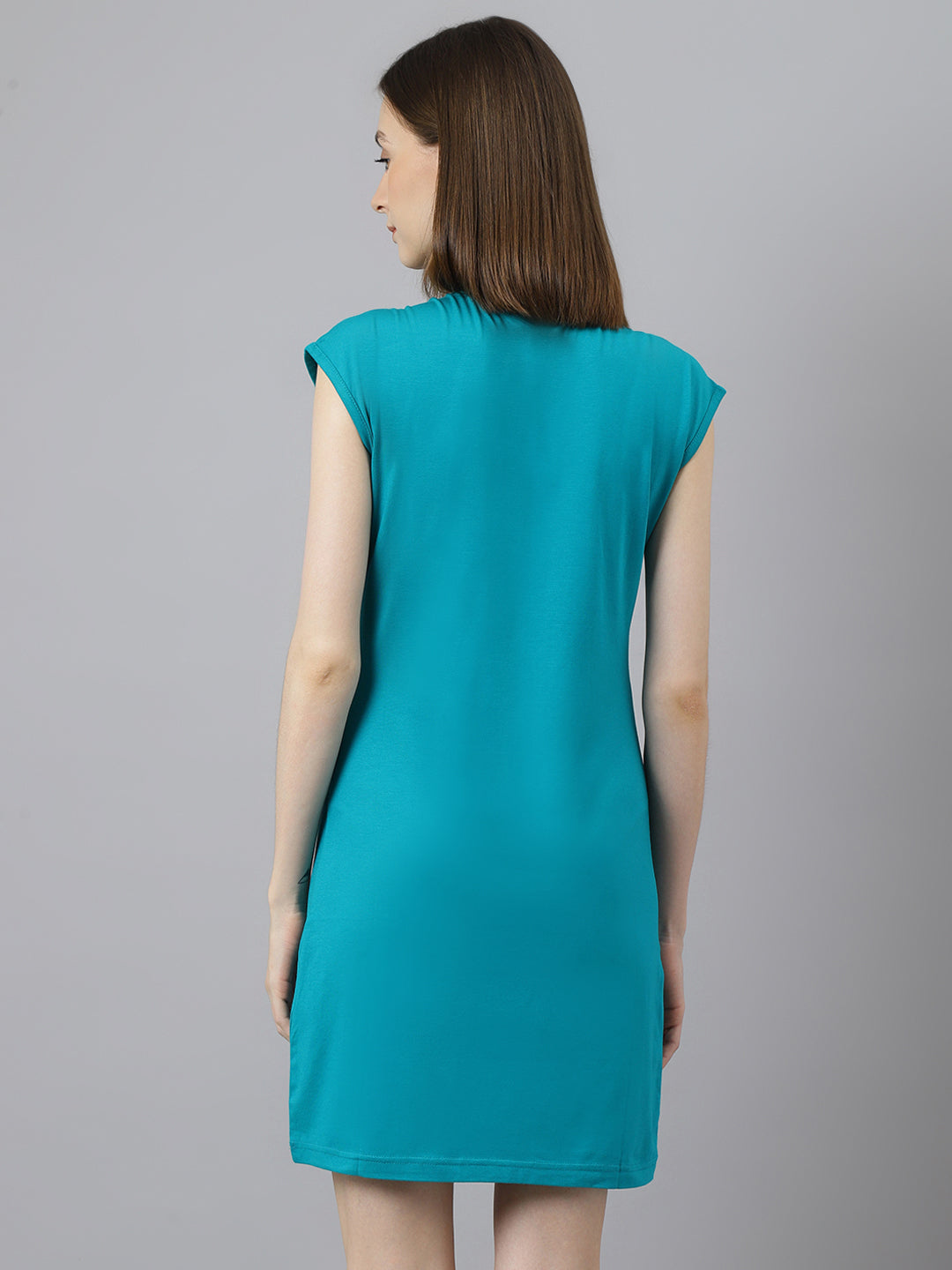 Supima Dress : Teal