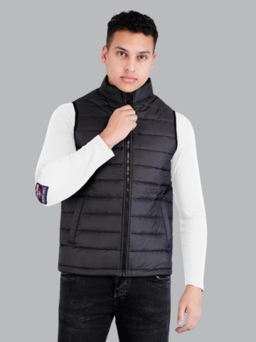 Men Sleeveless Puffer Jacket