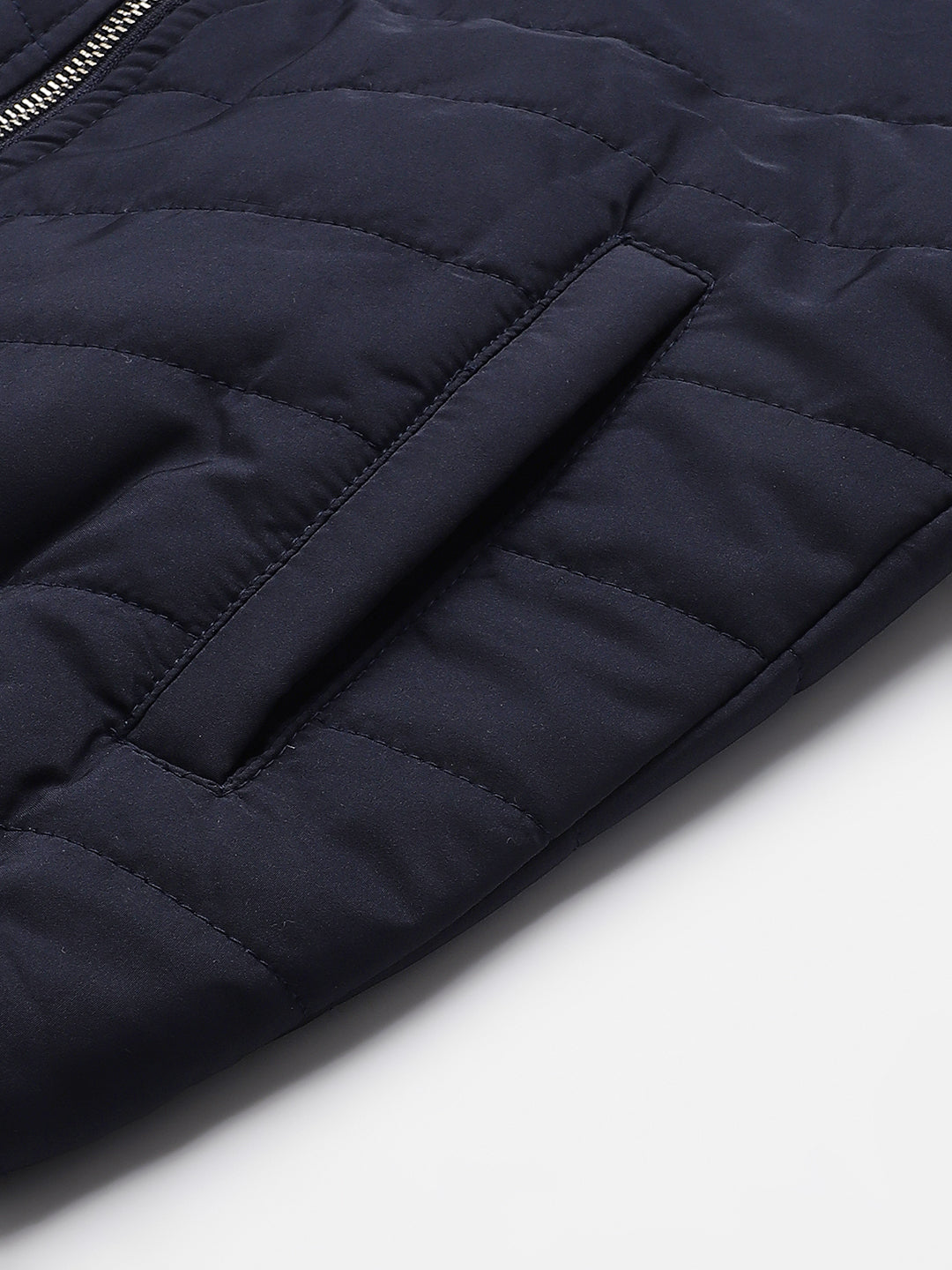 Women Bomber Jacket : Navy
