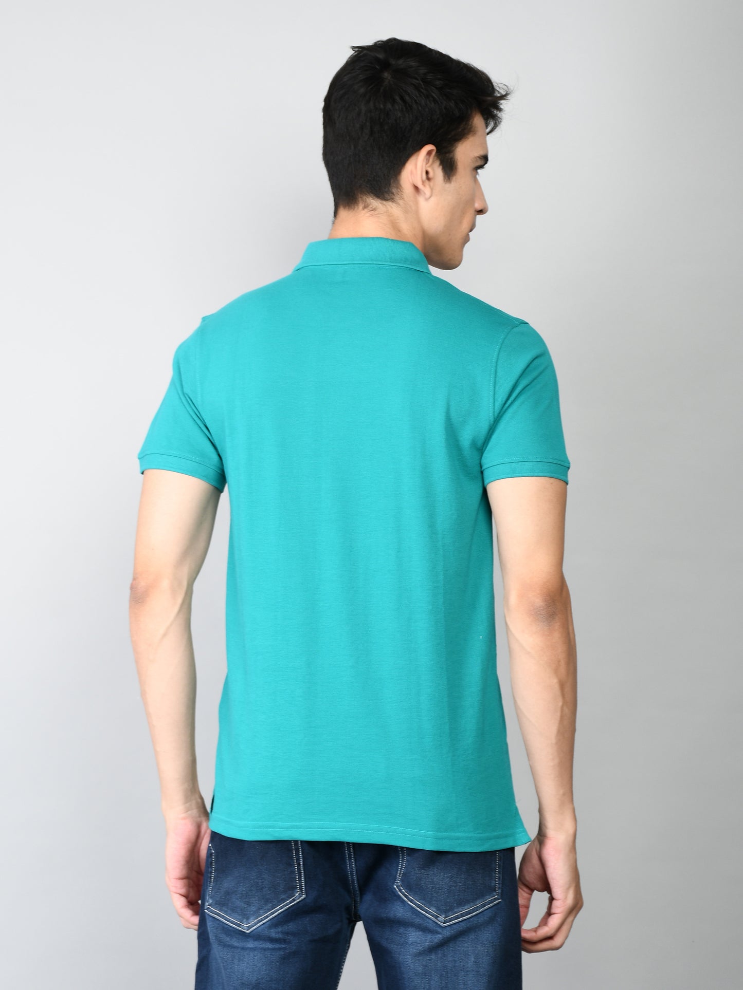 Golfer Polo T-Shirt for Men : Persion Green