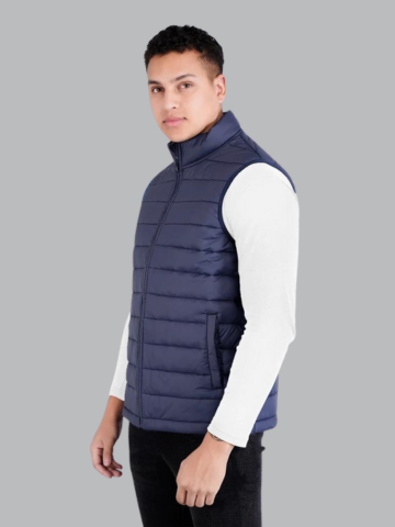 Men Sleeveless Puffer Jacket