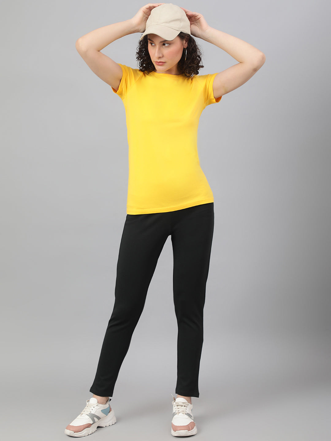 Supima Half Sleeves : Lemon