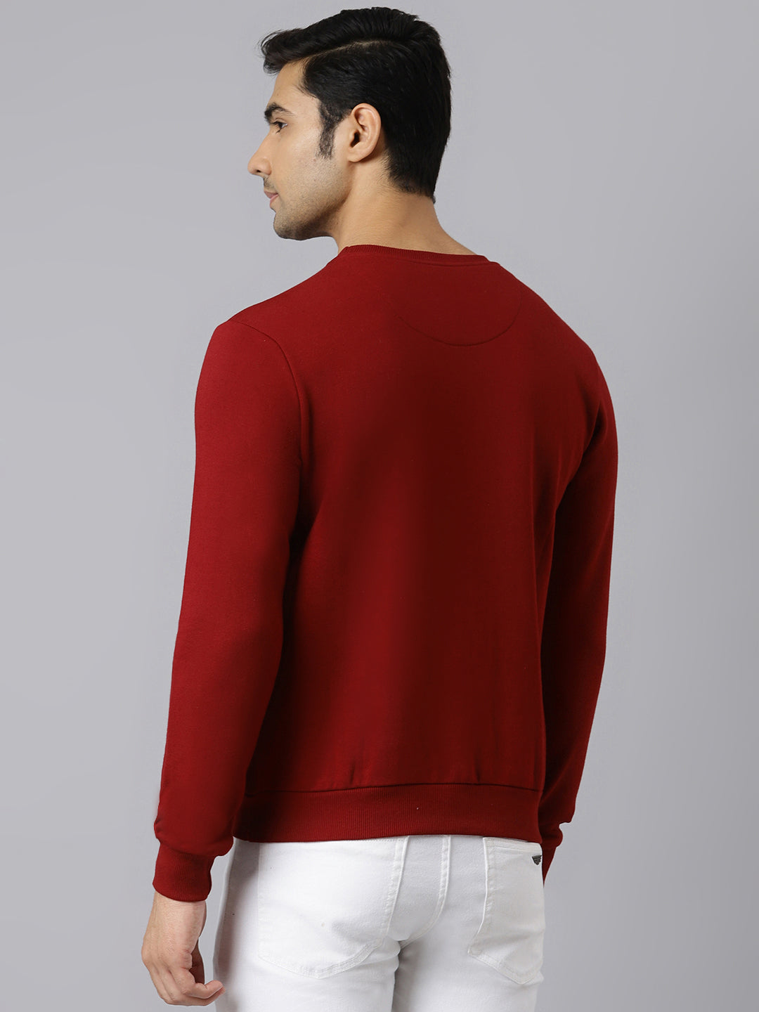 Sweatshirt burgundy hot sale