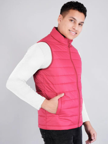 Men Sleeveless Puffer Jacket