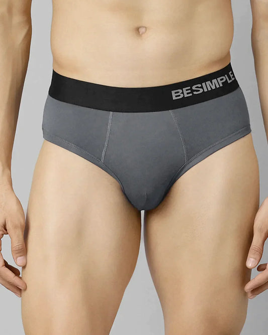 Buy BESIMPLE Men Underwear Brief Non Itch No Chaffing Sweat Proof  Ultra-Light Comfortable Wear with Microfibre Waistband Online at Best  Prices in India - JioMart.