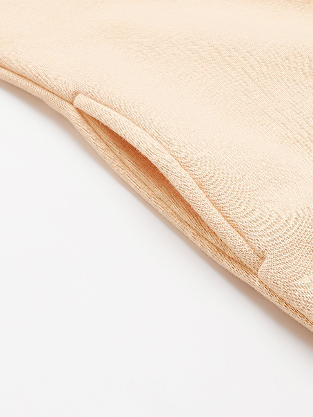 Solid Sweatshirt : Peach