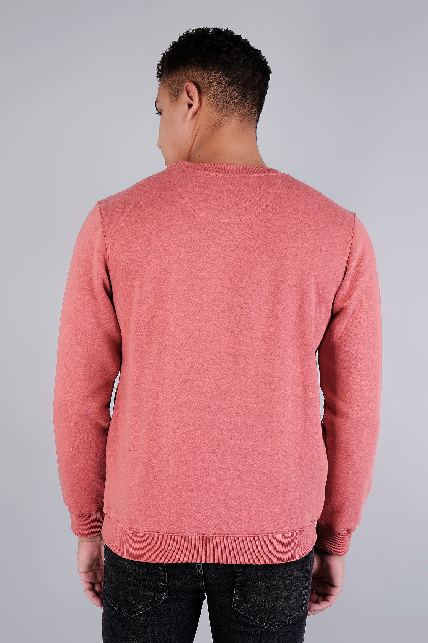 Men Solid Sweatshirts - Royal Collection