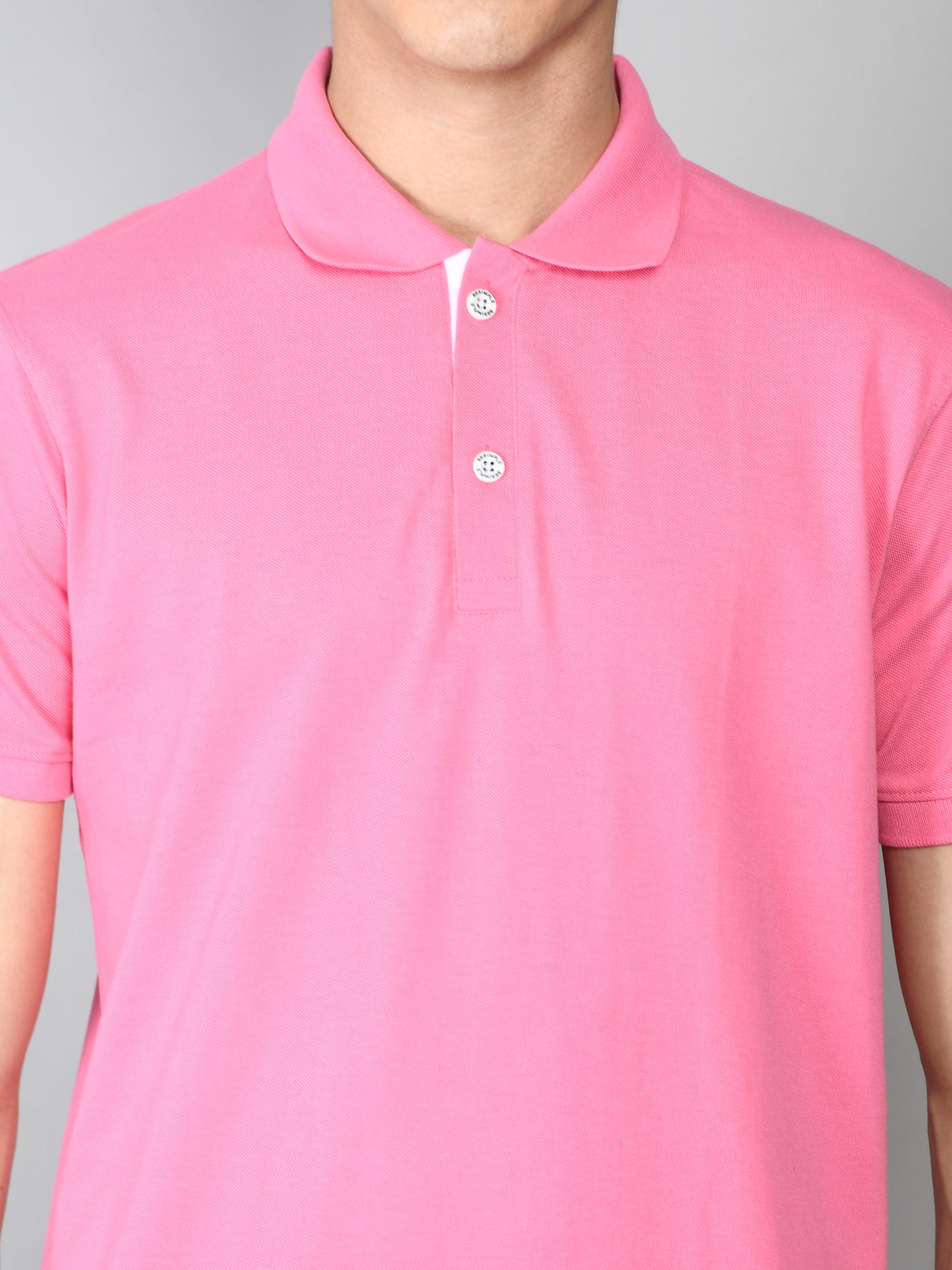 Golfer Polo T-Shirt for Men: Pink